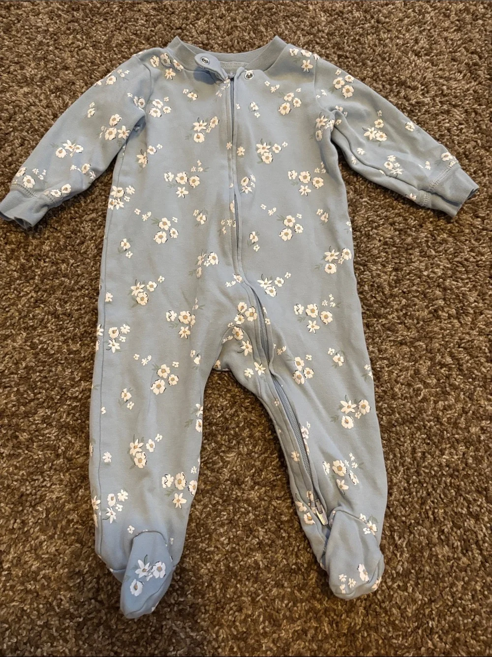 Carter's Baby Girl Footie Sleepers - Pink, Cream, Blue, Green, Lavender